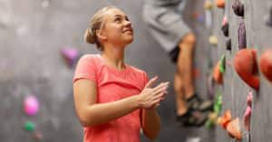 Indoor climbing