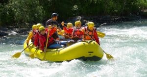 Canyoning und Rafting