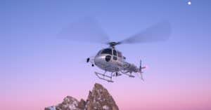 Helicopter tours in Val Gardena