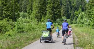 La ciclabile della Val di Fassa e altri percorsi a misura di famiglia